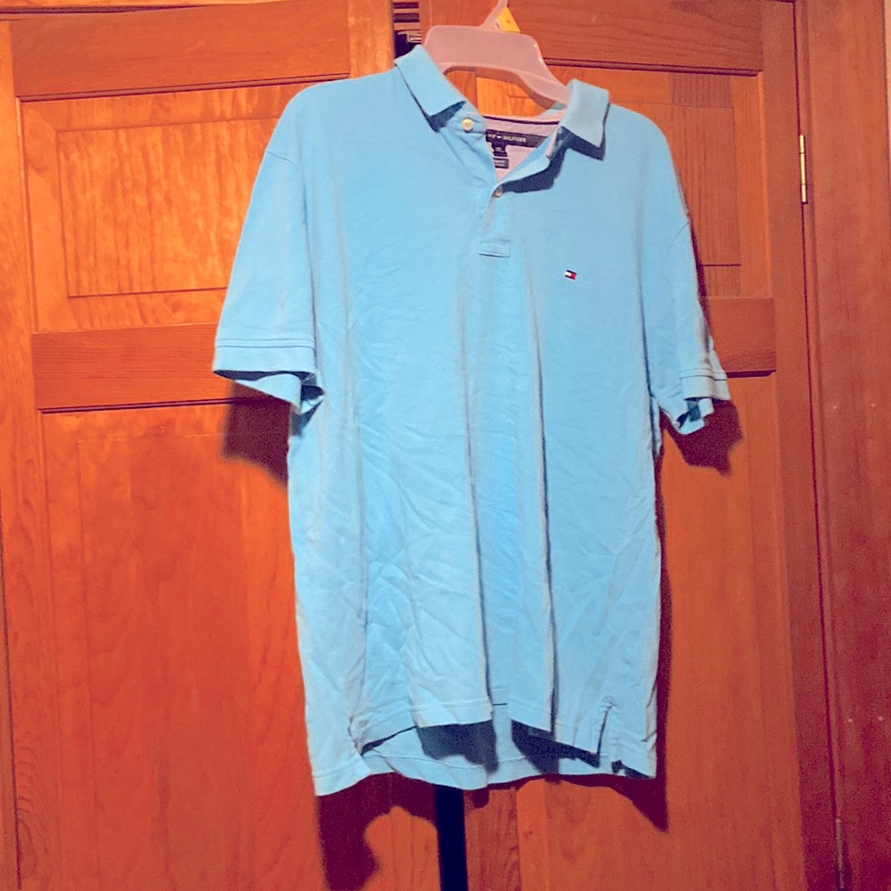Blue polo
